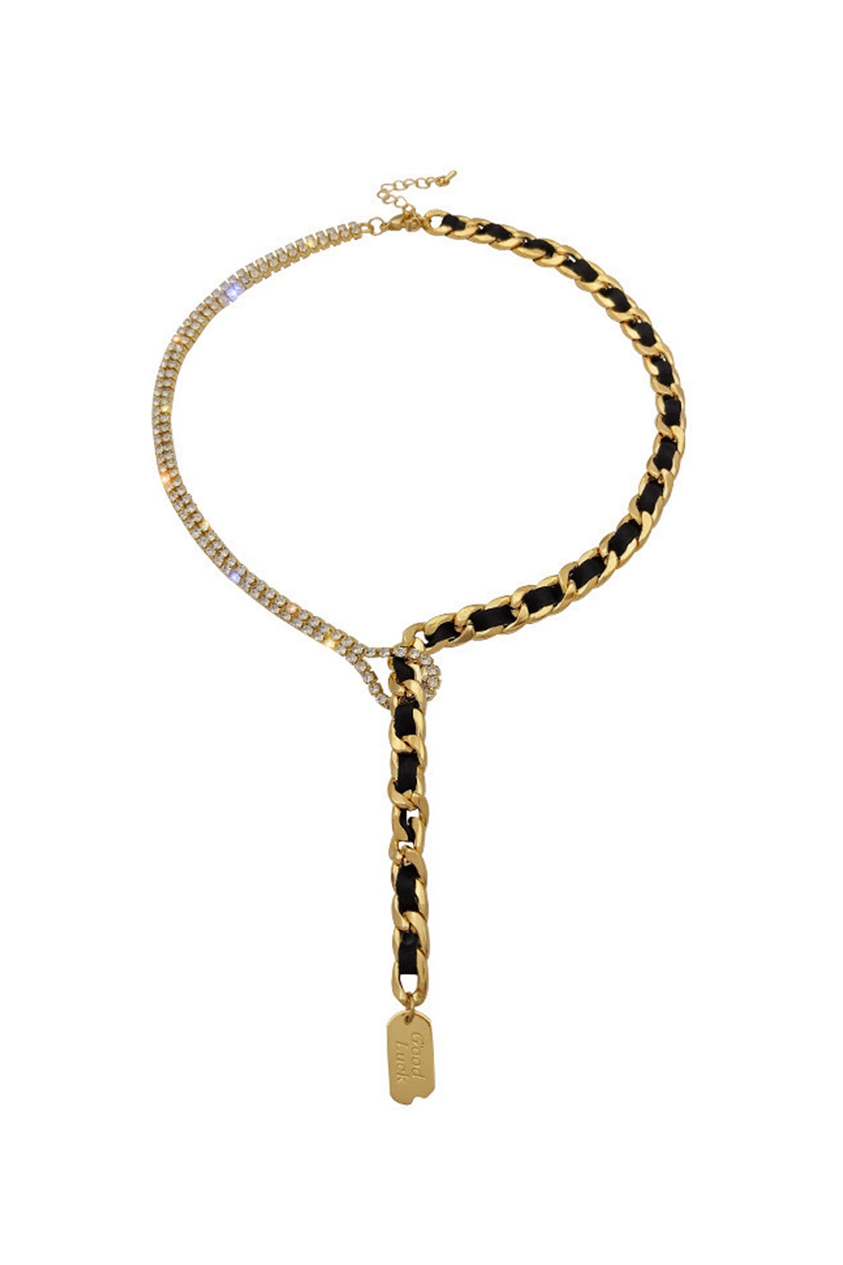Y - Shaped Chain Alloy Necklace N4218