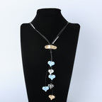 Heart Pendant Tassel Necklace N4241