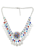 Coins Bead Tassel Necklace N4273