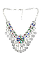Coins Bead Tassel Necklace N4274