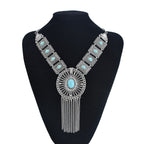 Bohemia Bead Tassel Necklace N4275