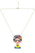 Floral Seed Bead Chain Necklace N4282
