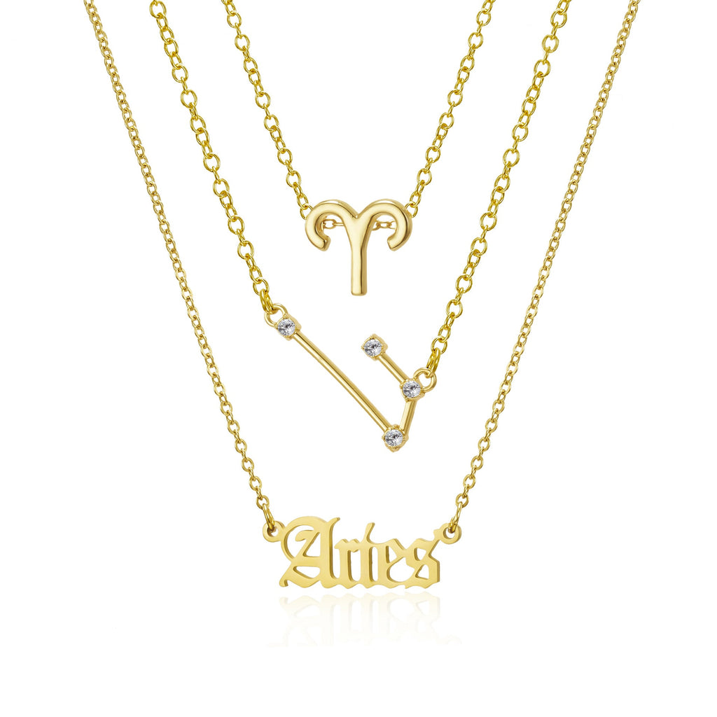 Aries Alloy Necklace N4331