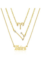 Aries Alloy Necklace N4331