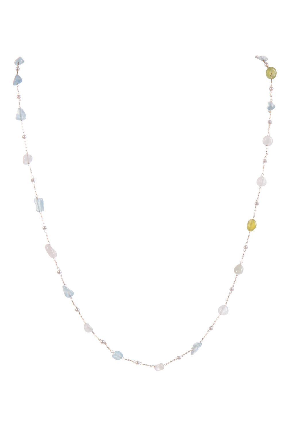 Short Stone Necklace N4377