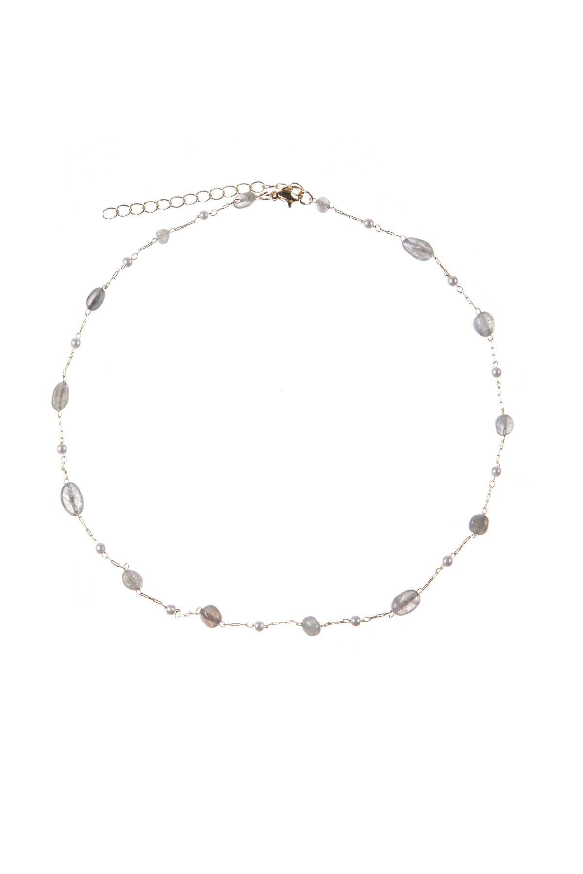 Short Stone Necklace N4377