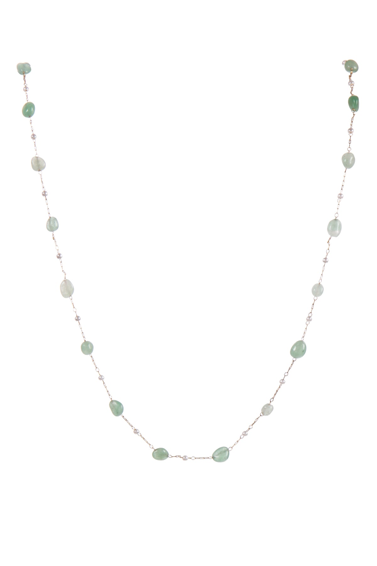 Short Stone Necklace N4377