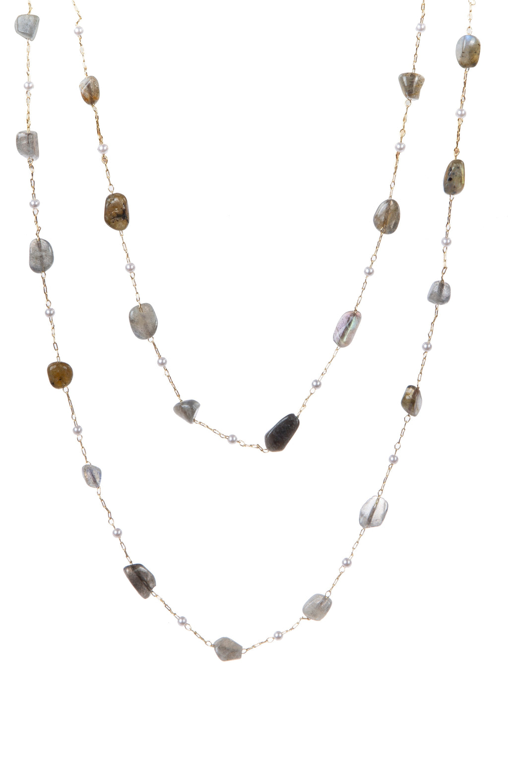 Short Stone Necklace N4377