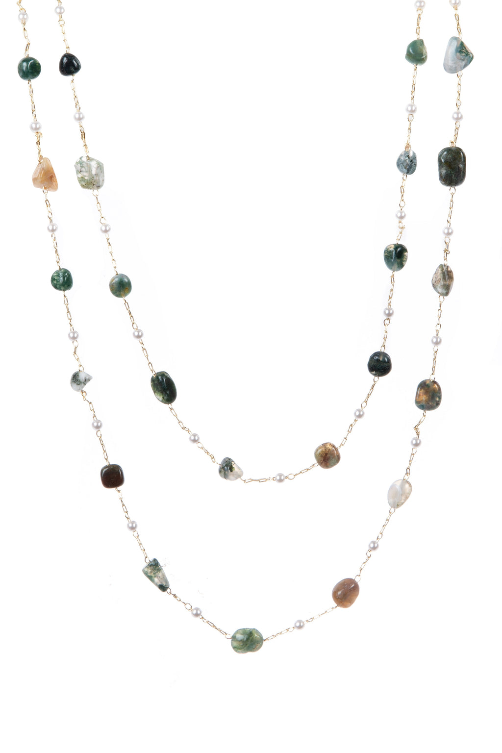 Short Stone Necklace N4377