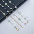 Short Stone Necklace N4377