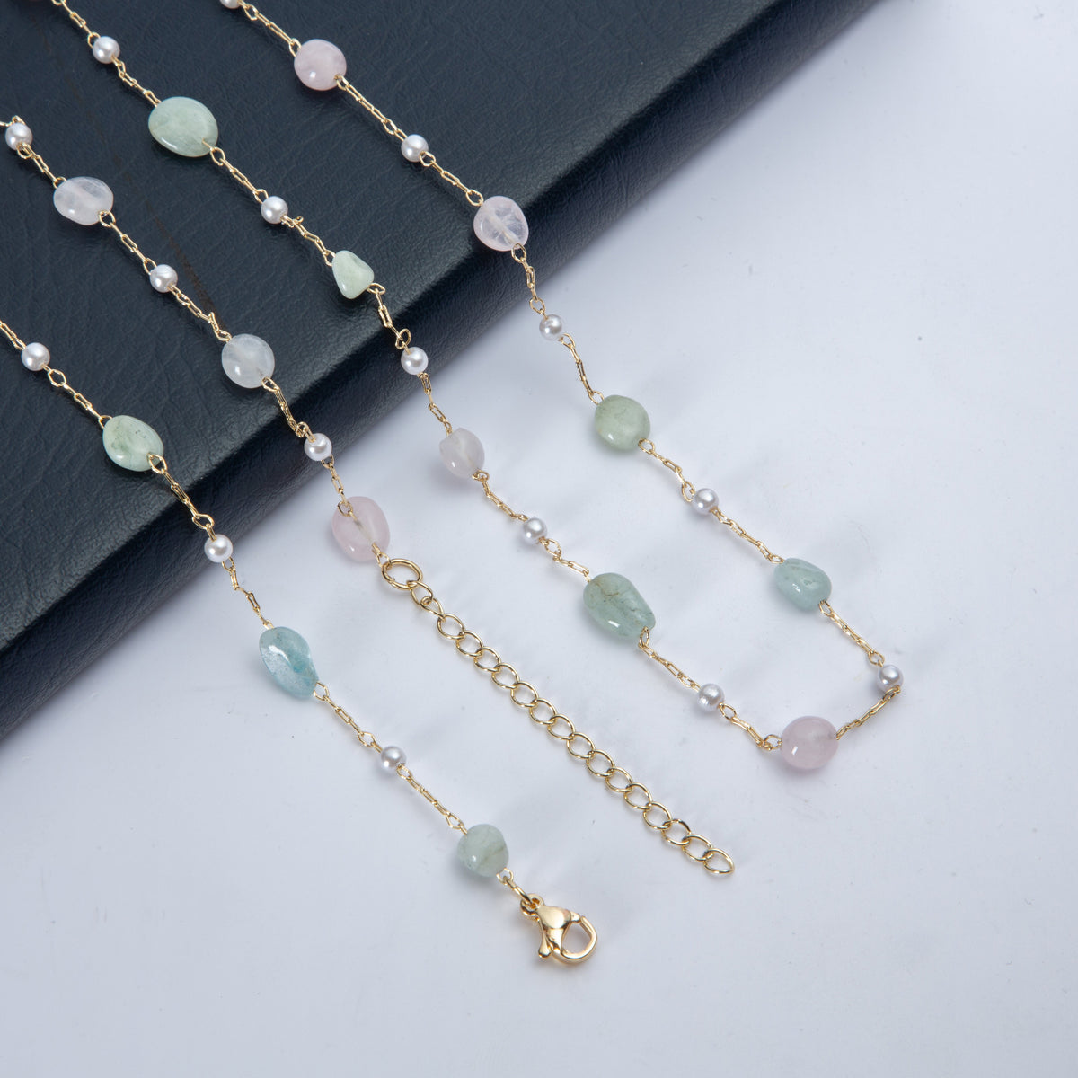 Short Stone Necklace N4377