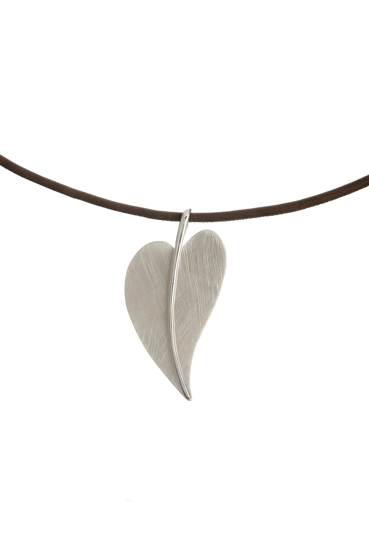 Leaf Alloy Pendant Necklace N4548