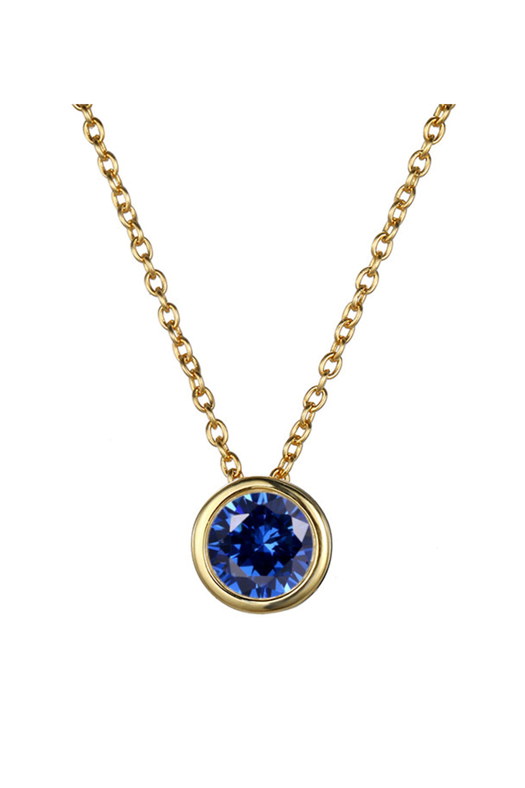 Rhinestone Stainless Steel Chain Necklace N4563