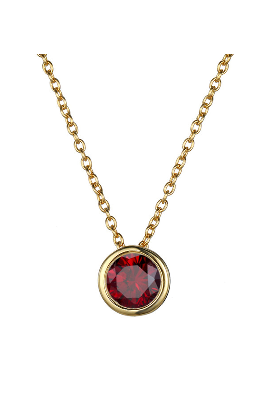 Rhinestone Stainless Steel Chain Necklace N4563