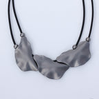 Geometry Pendant Leather Necklace N4657