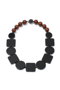 Geometry Acrylic Beaded Necklace N4673