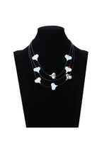 Multilayer Heart Leather Necklace N4744