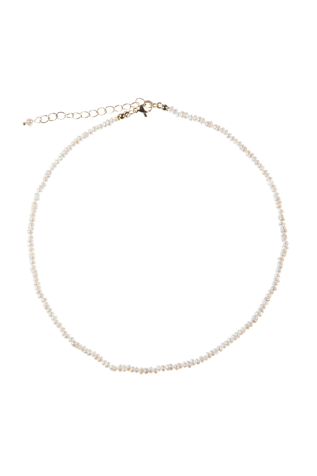 Irregular Fresh Water Pearl Bead Necklace N4799