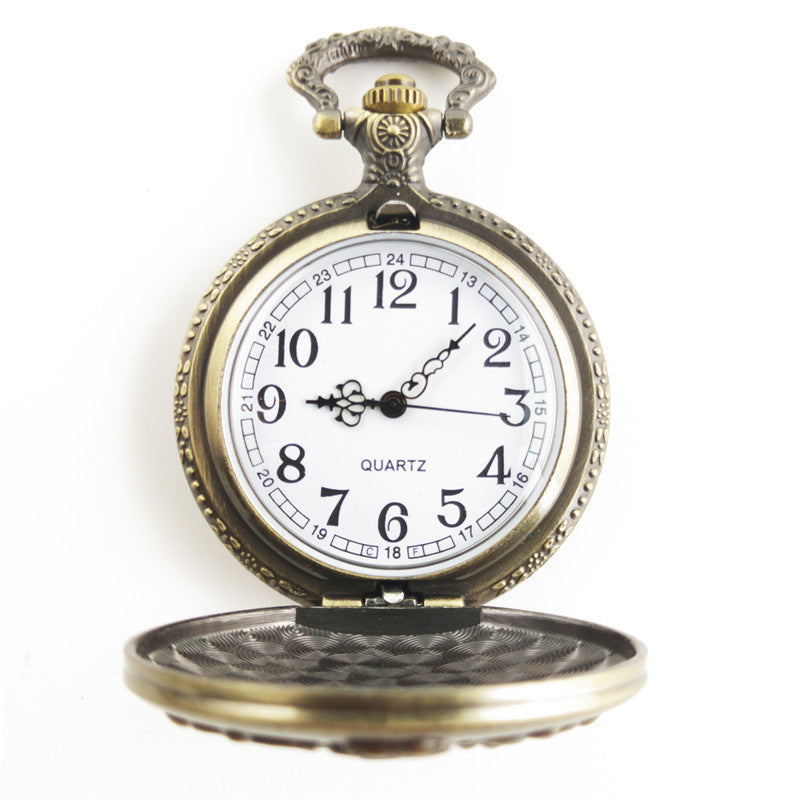 Sheep Zodiac Alloy Pocket Watch N4769
