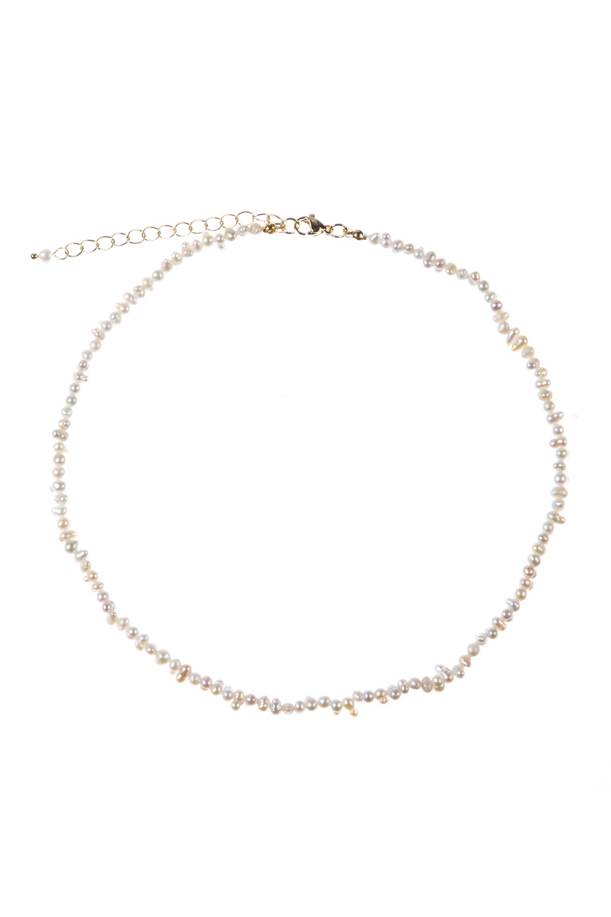 Irregular Fresh Water Pearl Bead Necklace N4855