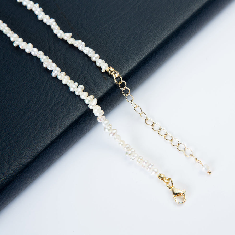 Irregular Fresh Water Pearl Bead Necklace N4855