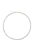 Evil Eye Rhinestone Necklace N4925