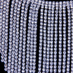 Tassel Rhinestone Necklace N4927