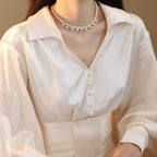 Fresh Water Pearl Bead Necklace N4939