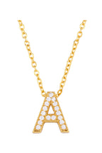 Alphabet Cubic Zirconia Necklace N4945