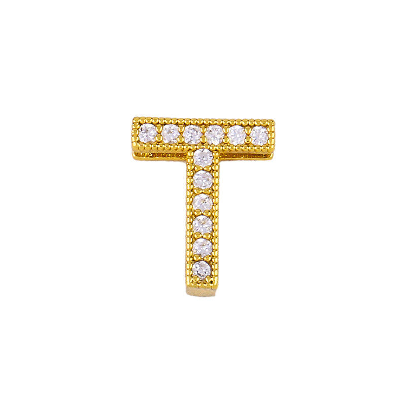 Alphabet Cubic Zirconia Necklace N4945