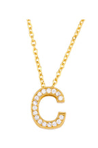Alphabet Cubic Zirconia Necklace N4945