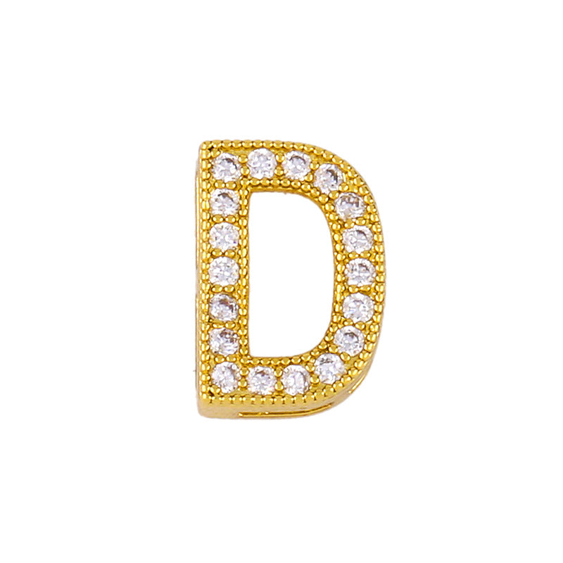 Alphabet Cubic Zirconia Necklace N4945