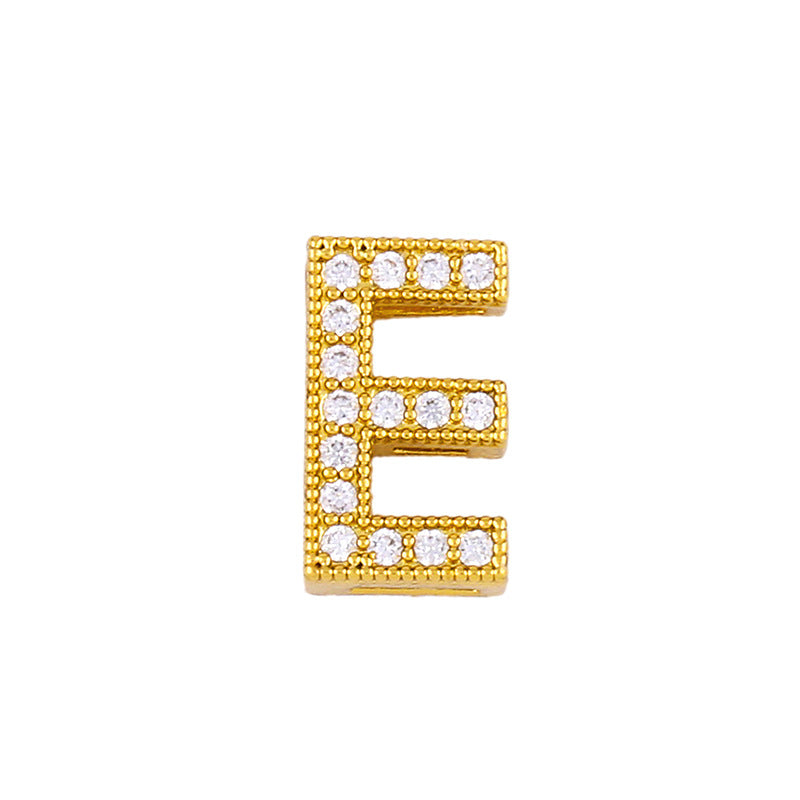 Alphabet Cubic Zirconia Necklace N4945
