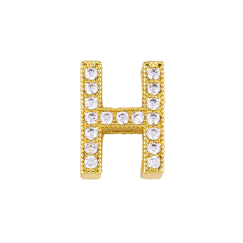 Alphabet Cubic Zirconia Necklace N4945
