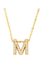 Alphabet Cubic Zirconia Necklace N4945