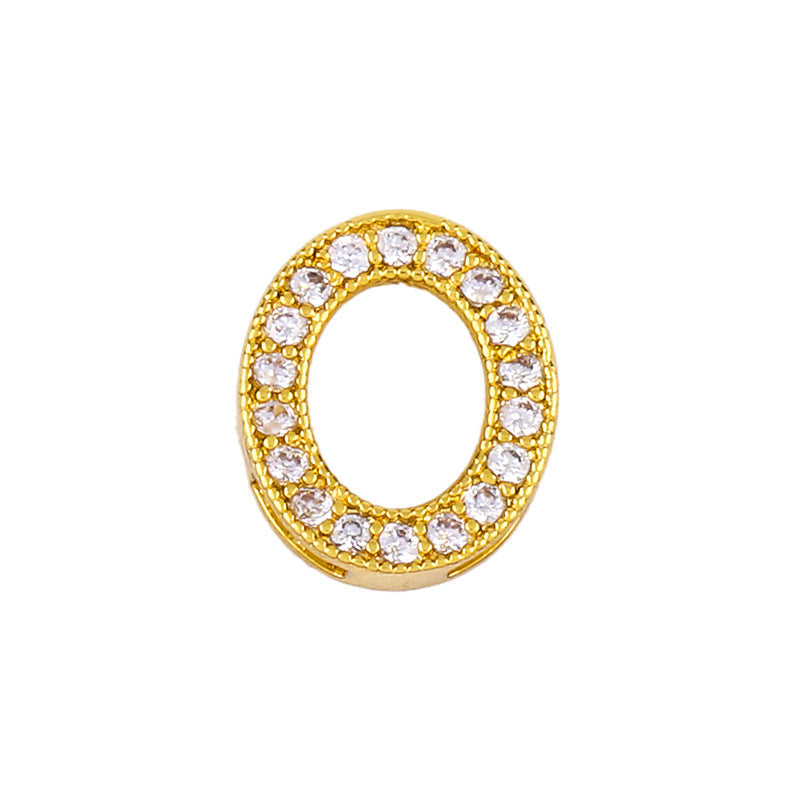 Alphabet Cubic Zirconia Necklace N4945
