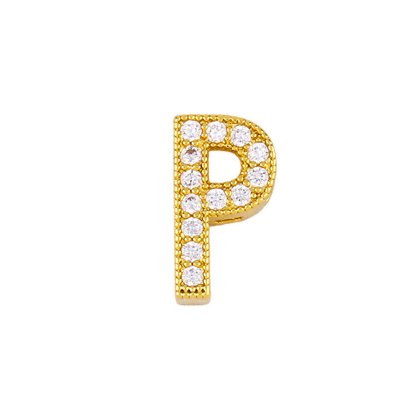 Alphabet Cubic Zirconia Necklace N4945