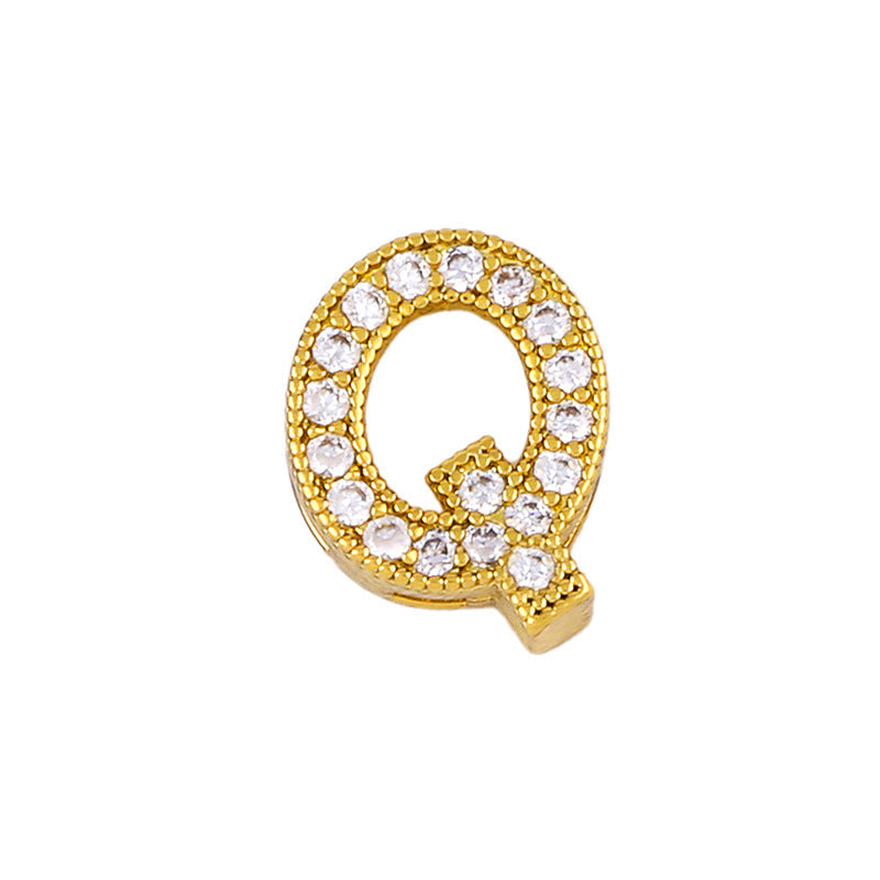 Alphabet Cubic Zirconia Necklace N4945