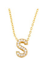 Alphabet Cubic Zirconia Necklace N4945