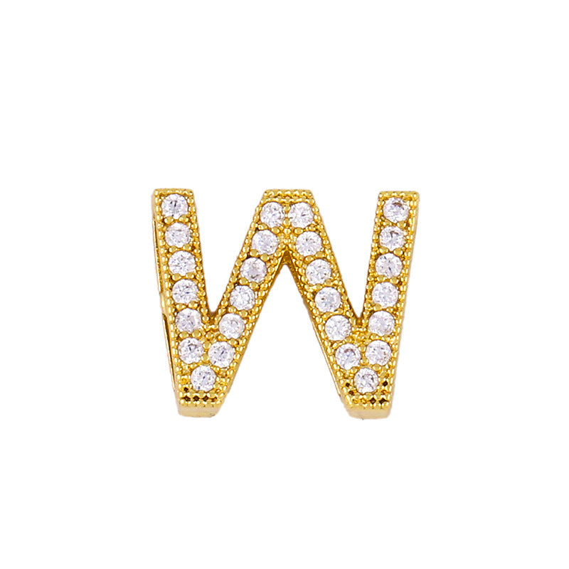 Alphabet Cubic Zirconia Necklace N4945