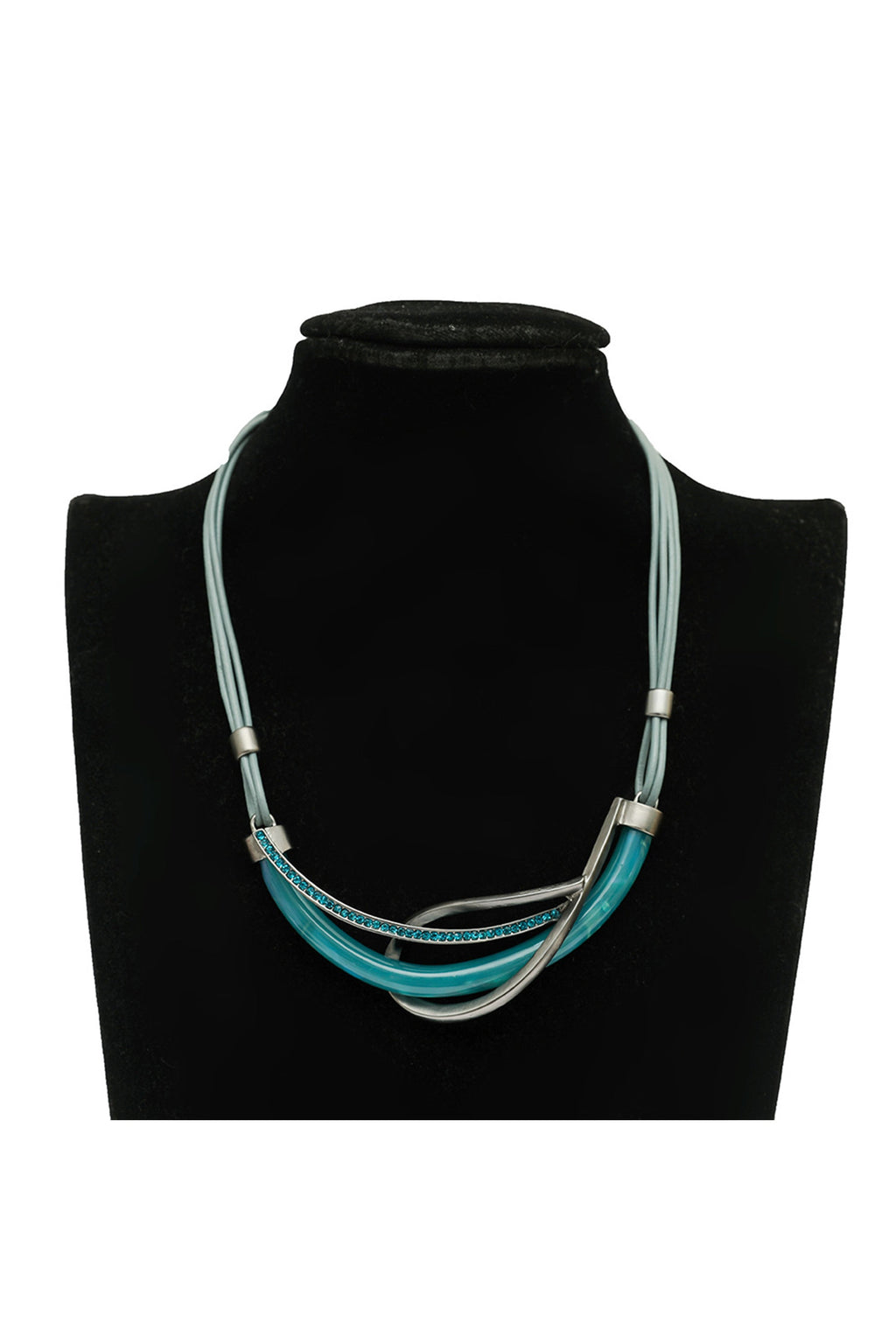 Geometry Pu Leather Necklace NN5053