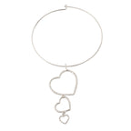 Heart Alloy Collar Necklace N5057