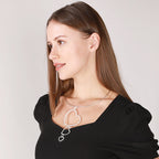 Heart Alloy Collar Necklace N5057