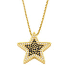 Star Cubic Zirconia Necklace N5193