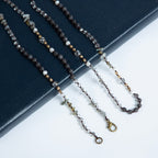 Natural Stone Crystal Bead Necklace N5247 - view 3
