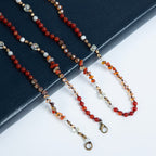 Natural Stone Crystal Bead Necklace N5247