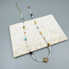 Chinese Style Bead Glasses Bead Necklace N5334