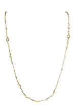 Chinese Style Bead Yellow Quartz Crystal Bead Necklace N5337 - view 2