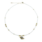 Universe Cubic Zirconia Bead Necklace N5344