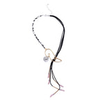Geometry Alloy Tassel Necklace N5380